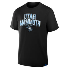 Utah Mammoth - Profile Male Adult Big & Tall Short Sleeve T-Shirt Black