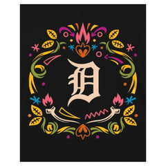 Detroit Tigers New Era Women's Día de los Muertos V-Neck T-Shirt Near Me