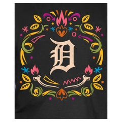 Detroit Tigers New Era Youth Día de los Muertos T-Shirt for sale