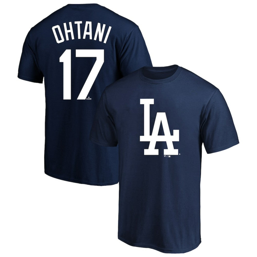 Shohei Ohtani Los Angeles Dodgers Profile Big & Tall Player Name & Number T-Shirt Lifestyle