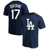 Shohei Ohtani Los Angeles Dodgers Profile Big & Tall Player Name & Number T-Shirt Lifestyle