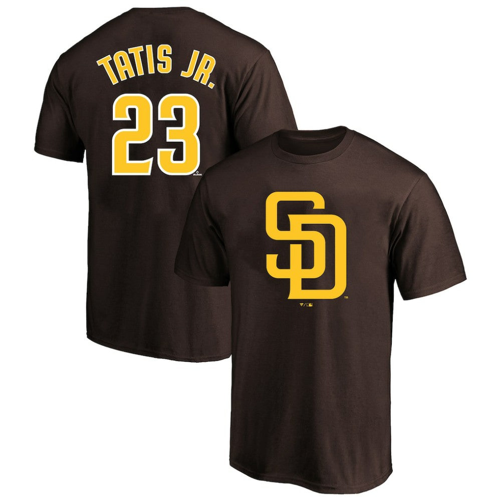 Fernando Tatis Jr. San Diego Padres Profile Big & Tall Player Name & Number T-Shirt for sale