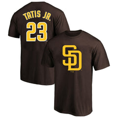 Fernando Tatis Jr. San Diego Padres Profile Big & Tall Player Name & Number T-Shirt for sale