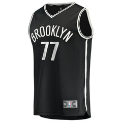 Fanatics - Ben Saraf Brooklyn Nets Fast Break Replica Jersey - Black - Icon Edition