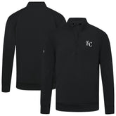 Kansas City Royals Levelwear Upright Insignia Tri-Blend Quarter-Zip Pullover Near Me