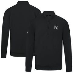 Kansas City Royals Levelwear Upright Insignia Tri-Blend Quarter-Zip Pullover Near Me