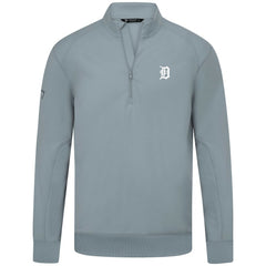 Detroit Tigers Levelwear Upright Insignia Tri-Blend Quarter-Zip Pullover Clearance