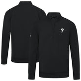 Philadelphia Phillies Levelwear Upright Insignia Tri-Blend Quarter-Zip Pullover for sale