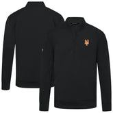 New York Mets Levelwear Upright Insignia Tri-Blend Quarter-Zip Pullover Online