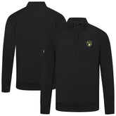 Milwaukee Brewers Levelwear Upright Insignia Tri-Blend Quarter-Zip Pullover On Sale