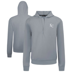 Kansas City Royals Levelwear Technic Insignia Quarter-Zip Hoodie Online