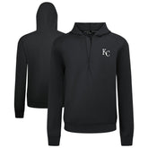 Kansas City Royals Levelwear Technic Insignia Quarter-Zip Hoodie for sale