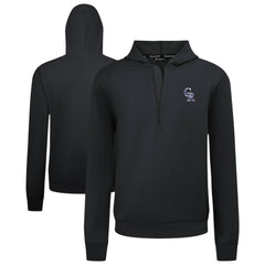 Colorado Rockies Levelwear Technic Insignia Quarter-Zip Hoodie Sale