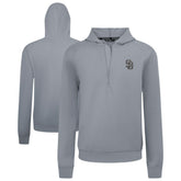 San Diego Padres Levelwear Technic Insignia Quarter-Zip Hoodie Lifestyle