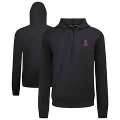 Los Angeles Angels Levelwear Technic Insignia Quarter-Zip Hoodie On Sale