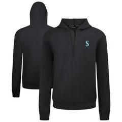 Seattle Mariners Levelwear Technic Insignia Quarter-Zip Hoodie Sale