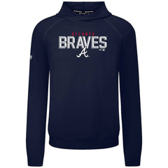 Atlanta Braves Levelwear Mandate Carve Tri-Blend Hoodie Sale