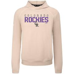 Colorado Rockies Levelwear Mandate Carve Tri-Blend Hoodie Lifestyle