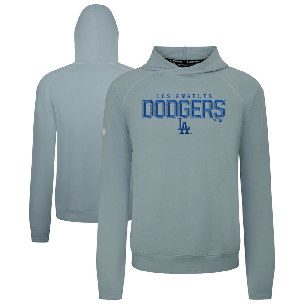 Los Angeles Dodgers Levelwear Mandate Carve Tri-Blend Hoodie Sale