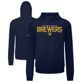 Milwaukee Brewers Levelwear Mandate Carve Tri-Blend Hoodie Sale
