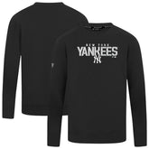 New York Yankees Levelwear Mandate Carve Tri-Blend Sweatshirt Lifestyle