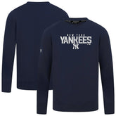 New York Yankees Levelwear Mandate Carve Tri-Blend Sweatshirt for sale