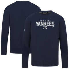 New York Yankees Levelwear Mandate Carve Tri-Blend Sweatshirt for sale