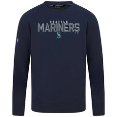 Seattle Mariners Levelwear Mandate Carve Tri-Blend Sweatshirt Clearance