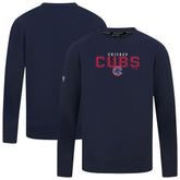 Chicago Cubs Levelwear Mandate Carve Tri-Blend Sweatshirt Online