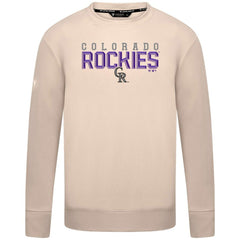 Colorado Rockies Levelwear Mandate Carve Tri-Blend Sweatshirt for sale