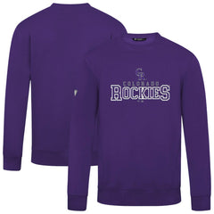 Colorado Rockies Levelwear Zane Journey Sweatshirt On Sale