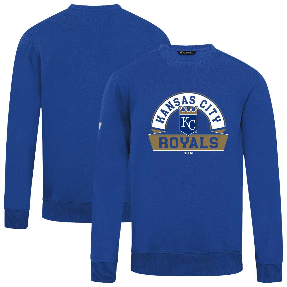 Kansas City Royals Levelwear Zane Banner Arch Sweatshirt On Sale