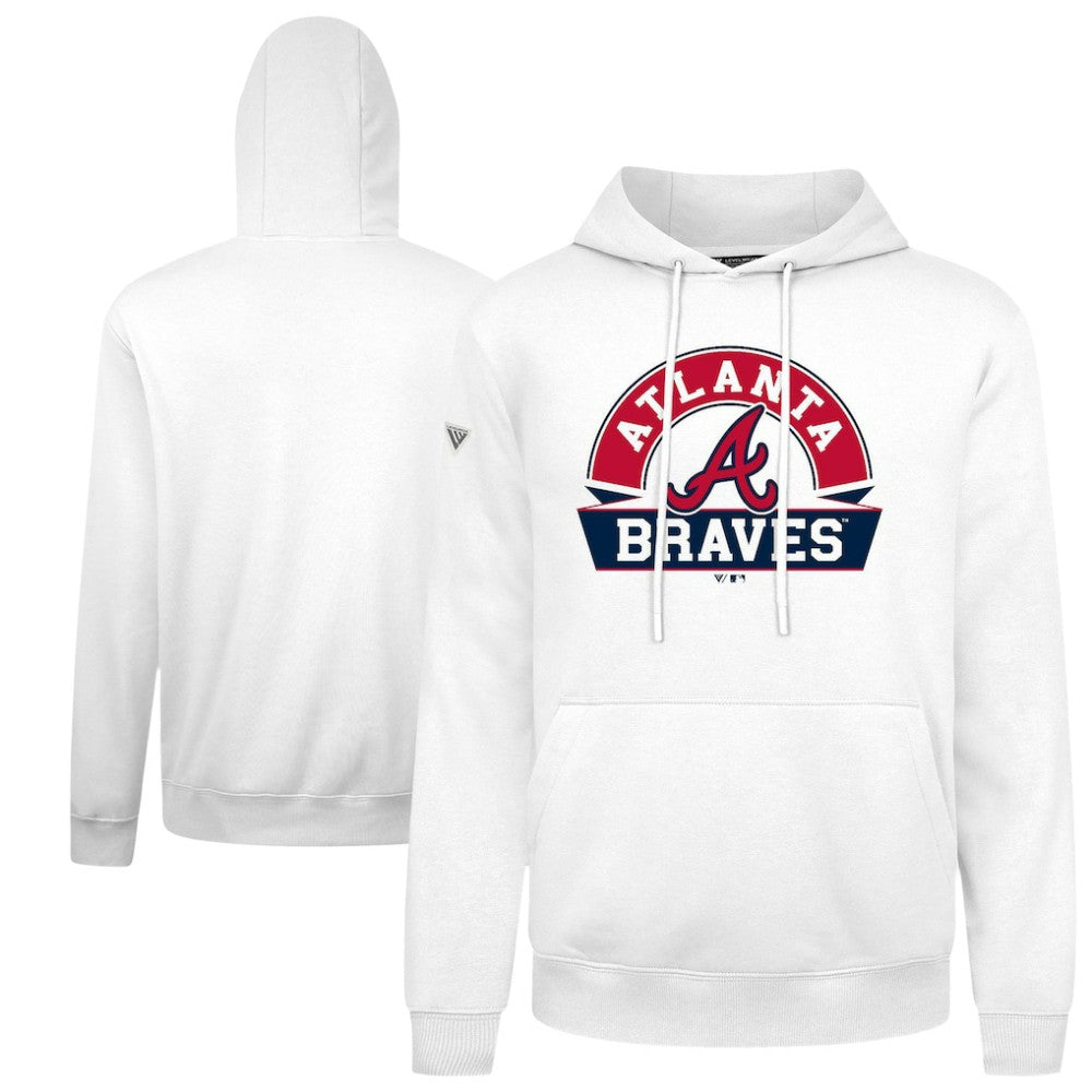 Atlanta Braves Levelwear Podium Banner Arch Hoodie On Sale