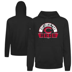 Cincinnati Reds Levelwear Podium Banner Arch Hoodie On Sale