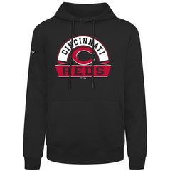 Cincinnati Reds Levelwear Podium Banner Arch Hoodie On Sale