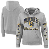 Milwaukee Brewers '47 Women's Plus Size Starry Eye Hoodie Clearance