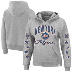 New York Mets '47 Women's Plus Size Starry Eye Hoodie Clearance