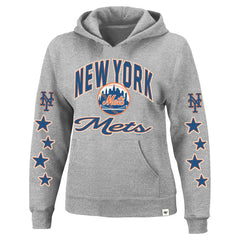 New York Mets '47 Women's Plus Size Starry Eye Hoodie Clearance