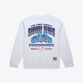 New York Yankees Mitchell & Ness Subway Series Champions Crewneck Sweatshirt Near Me