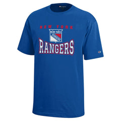 New York Rangers Champion Youth Graphic T-Shirt Blue
