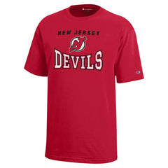 New Jersey Devils - Champion Youth Graphic T-Shirt Red