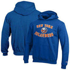New York Islanders - Champion Youth Fleece Powerblend Hoodie Blue