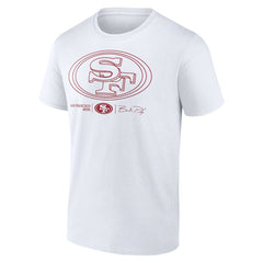 Brock Purdy San Francisco 49ers Outline Player T-Shirt White - NFL
