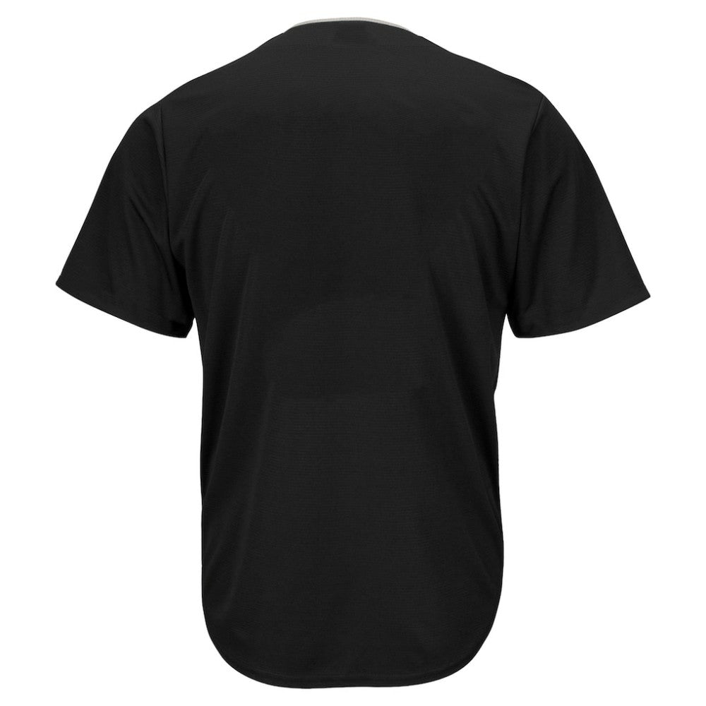 Detroit Tigers Profile Big & Tall Pop Fashion Jersey - Black | MLB Jerseys
