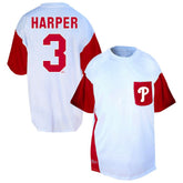 Bryce Harper Philadelphia Phillies Profile Big & Tall Player Name & Number T-Shirt Lifestyle
