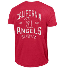 Los Angeles Angels Champion Vintage 3-Hit Tri-Blend T-Shirt for sale