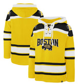Boston Bruins '47 2026 NHL Stadium Series Superior Lacer Hoodie Gold