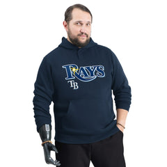 Tampa Bay Rays G-III Sports by Carl Banks Adaptive Lockup Fleece Hoodie Clearance