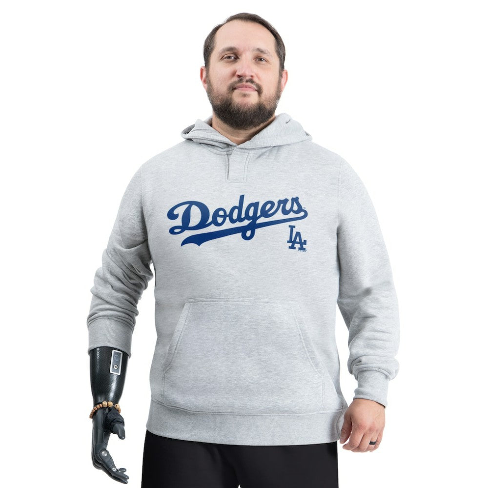 Los Angeles Dodgers G-III Sports by Carl Banks Adaptive Lockup Fleece Hoodie On Sale