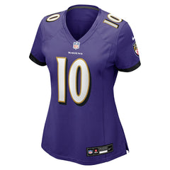 DeAndre Hopkins Baltimore Ravens Women's Team Game Jersey Purple - Nike